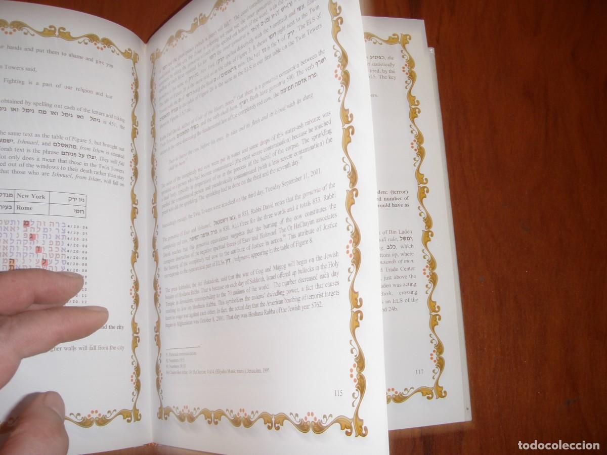 Libros de segunda mano: TORAH CODE IDIOMA INGL&Eacute;S - Foto 12