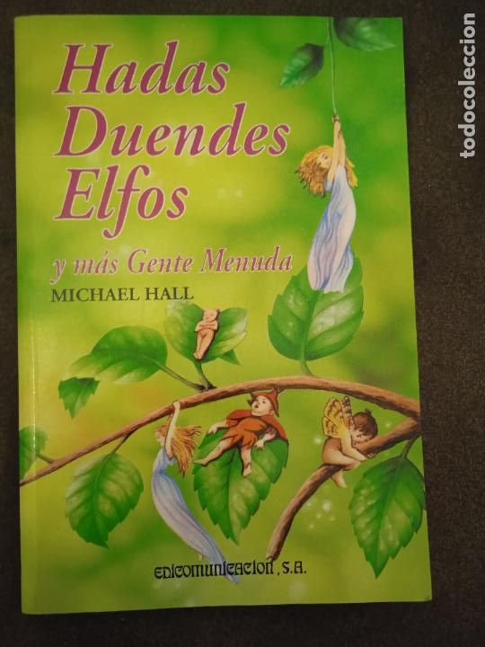 Libros de segunda mano: Hadas duendes elfos y mas gente menuda. Michael Hall - Foto 2