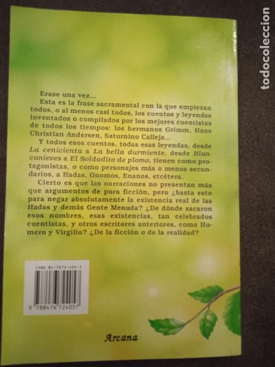 Libros de segunda mano: Hadas duendes elfos y mas gente menuda. Michael Hall - Foto 3