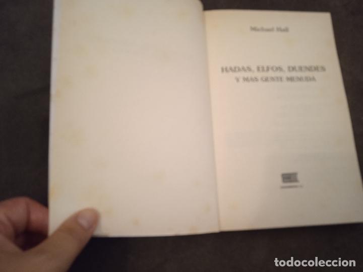 Libros de segunda mano: Hadas duendes elfos y mas gente menuda. Michael Hall - Foto 5