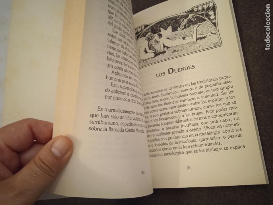 Libros de segunda mano: Hadas duendes elfos y mas gente menuda. Michael Hall - Foto 7