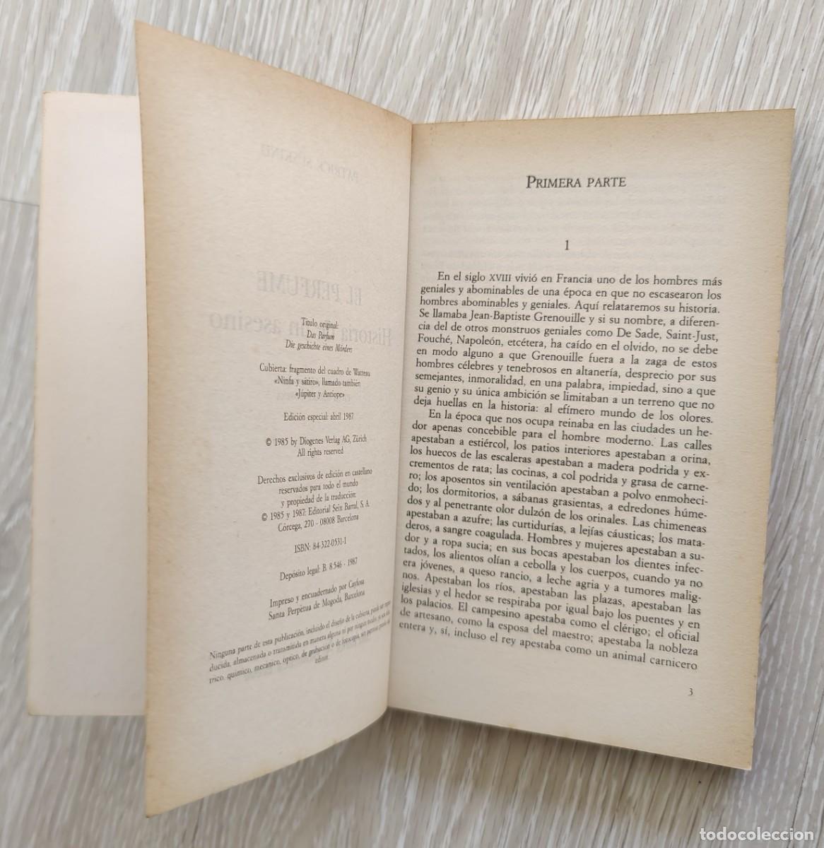 Libros de segunda mano: Libro El Perfume. - Foto 3