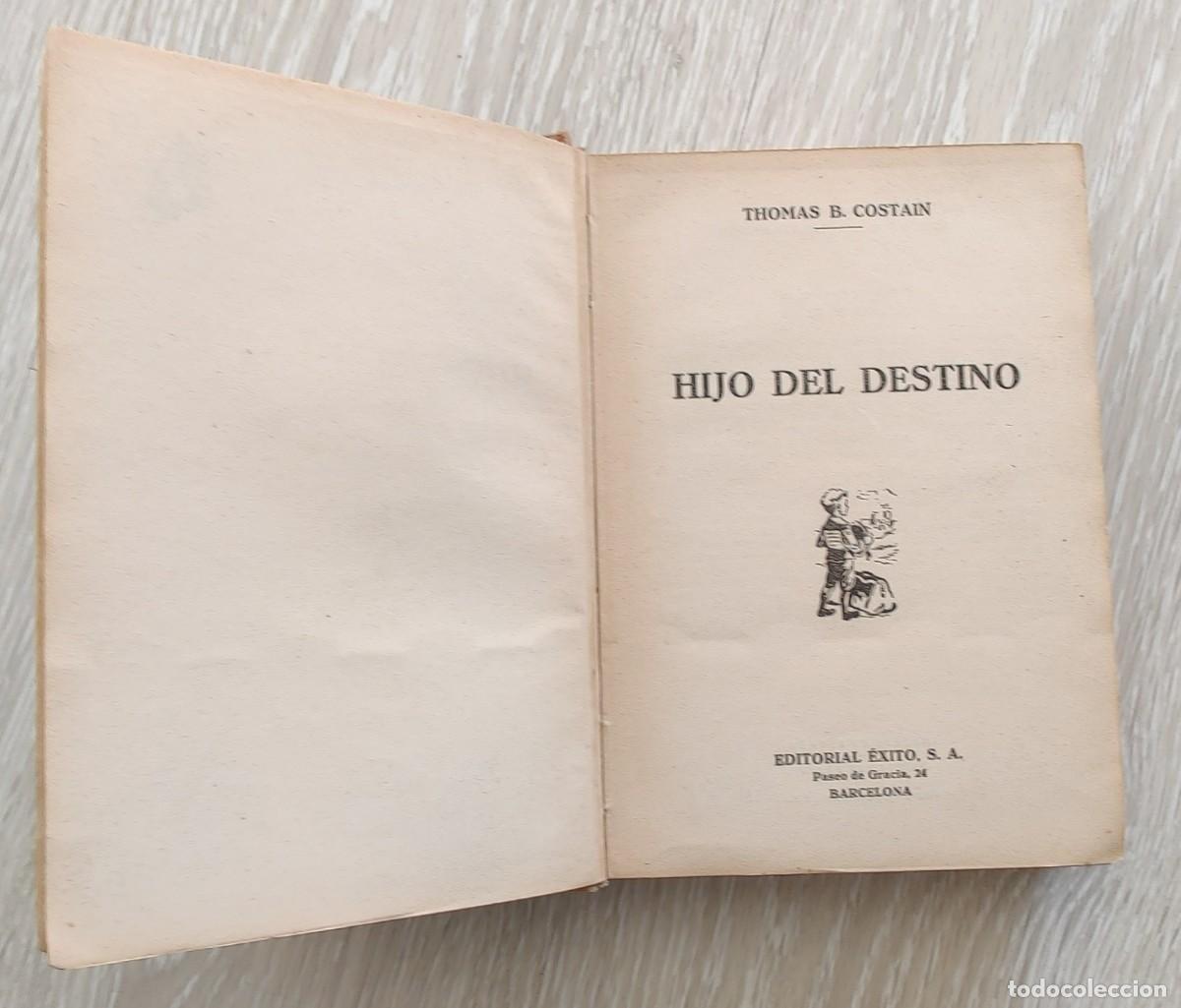 Libros de segunda mano: Libro Hijo del Destino - Foto 3