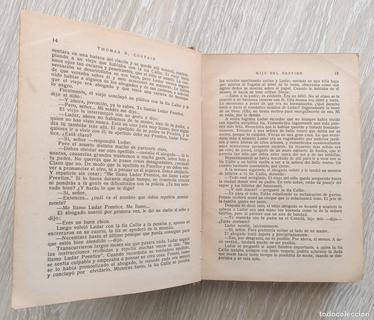 Libros de segunda mano: Libro Hijo del Destino - Foto 4