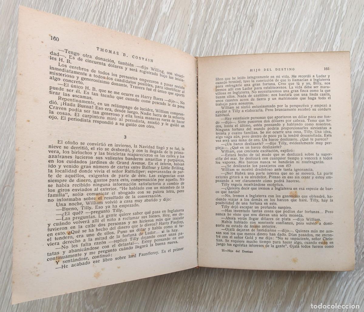 Libros de segunda mano: Libro Hijo del Destino - Foto 5