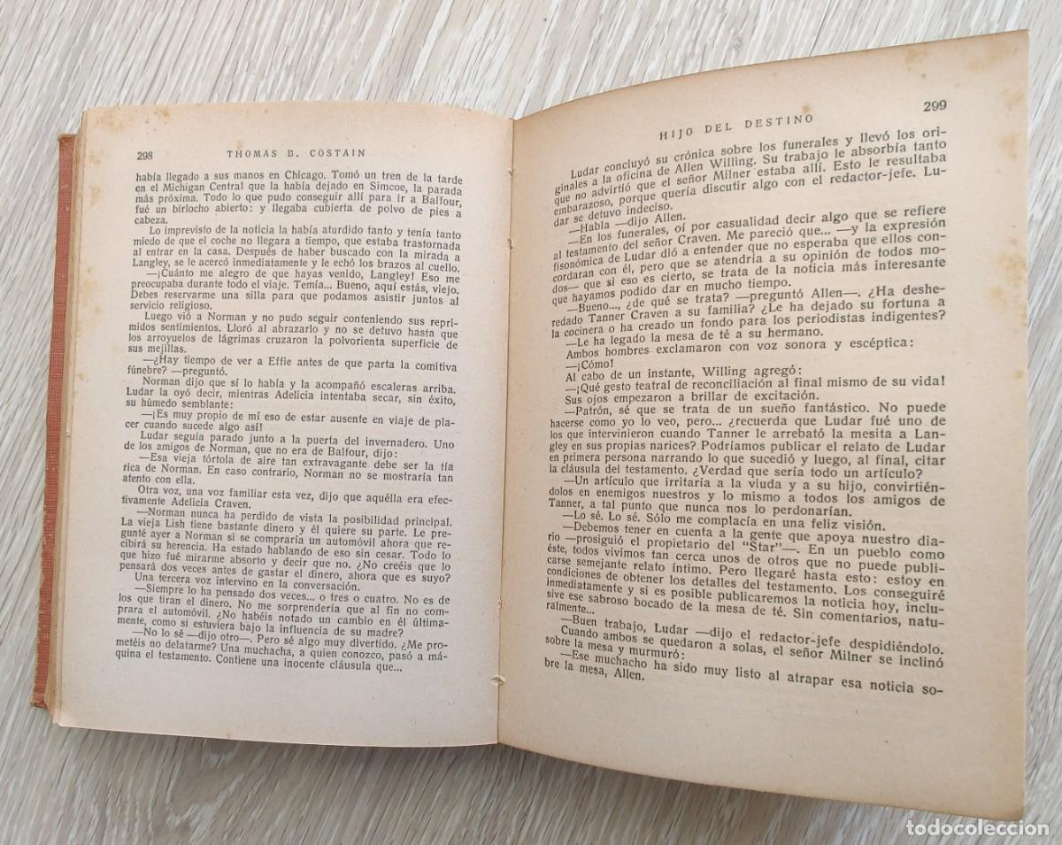 Libros de segunda mano: Libro Hijo del Destino - Foto 6