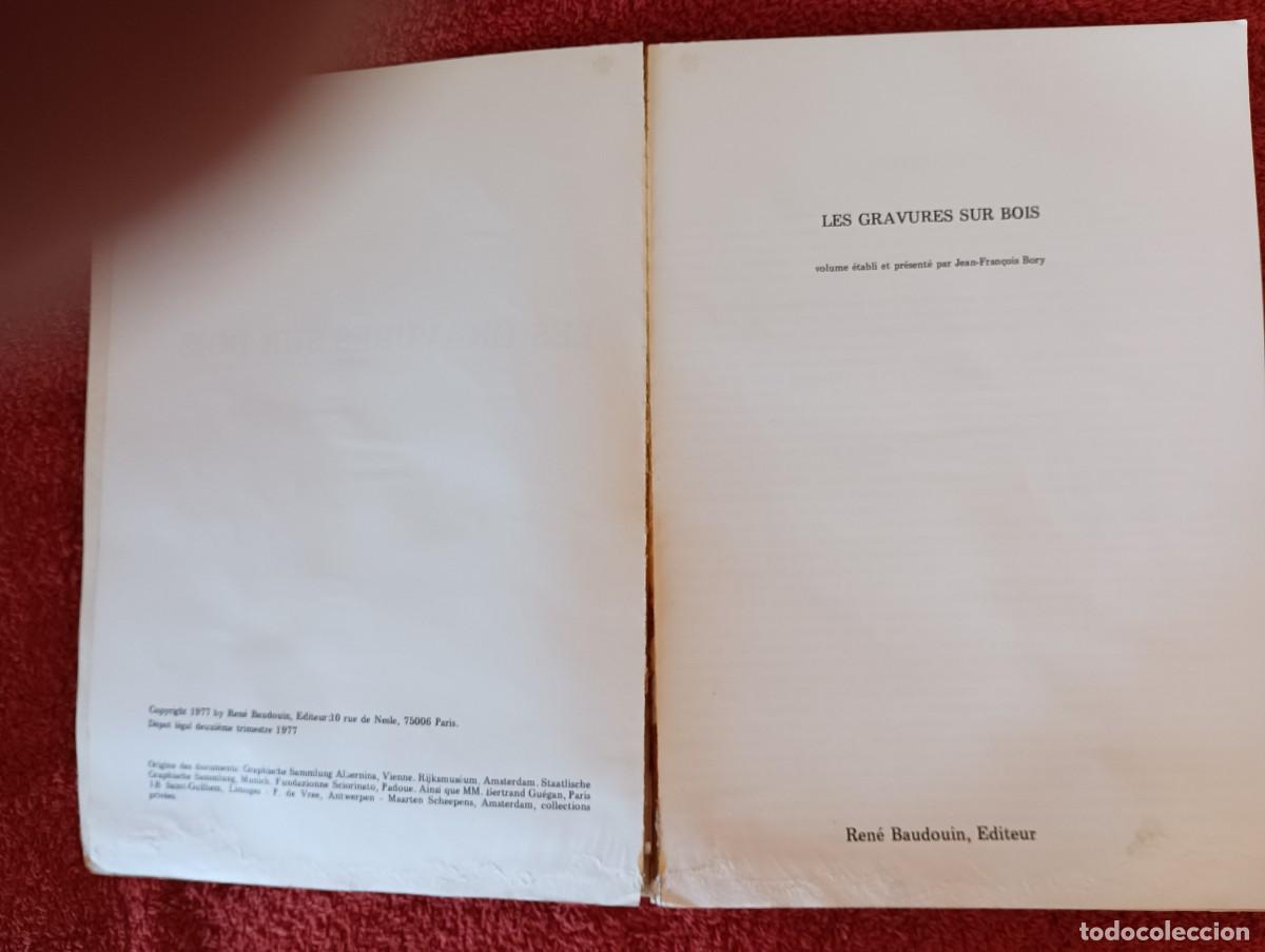 Libros de segunda mano: LES GRAVURES SUR BOIS &ndash; RENE BAUDOUIN - Foto 11