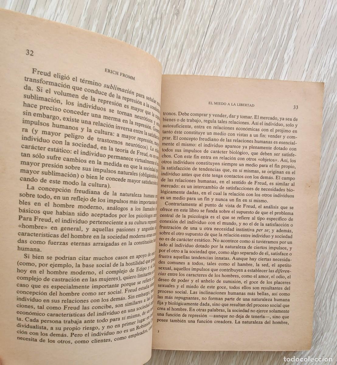 Libros de segunda mano: Libro El miedo a La Libertad - Foto 4