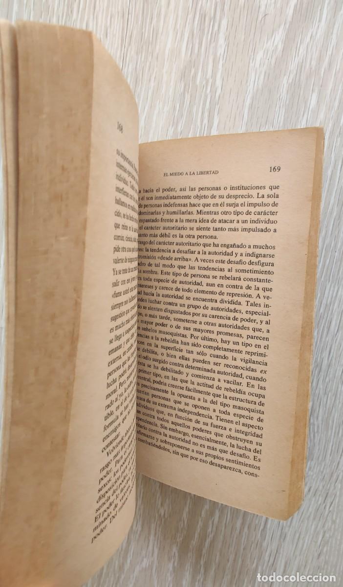 Libros de segunda mano: Libro El miedo a La Libertad - Foto 6