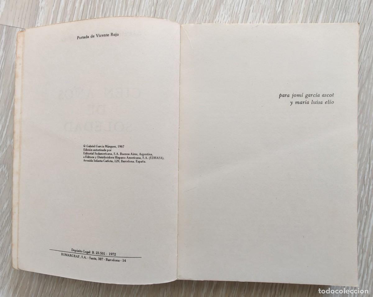 Libros de segunda mano: Libro Cien A&ntilde;os de Soledad - Foto 4