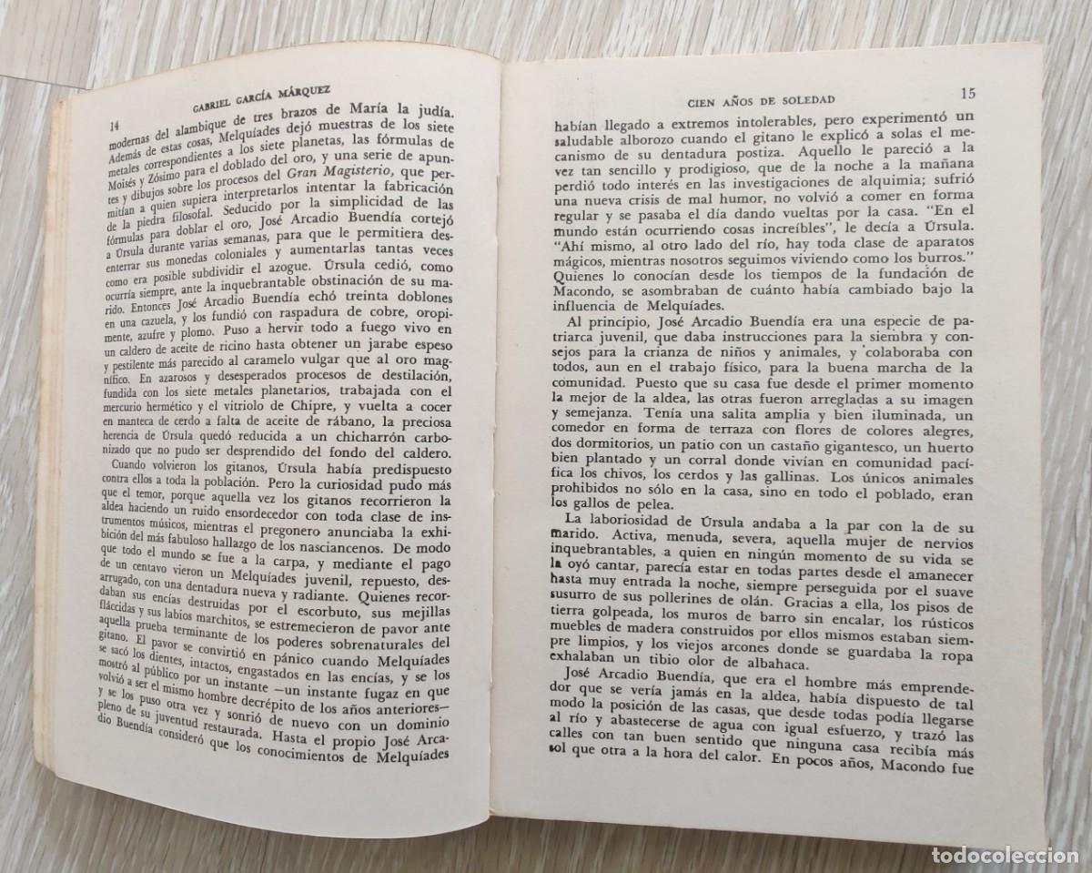 Libros de segunda mano: Libro Cien A&ntilde;os de Soledad - Foto 5