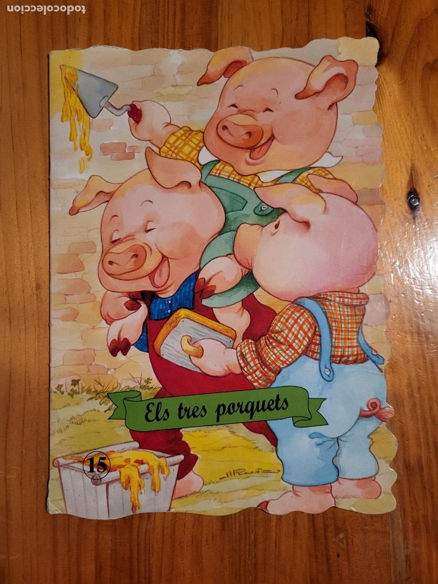 Libros de segunda mano: ELS TRES PORQUETS - Foto 1