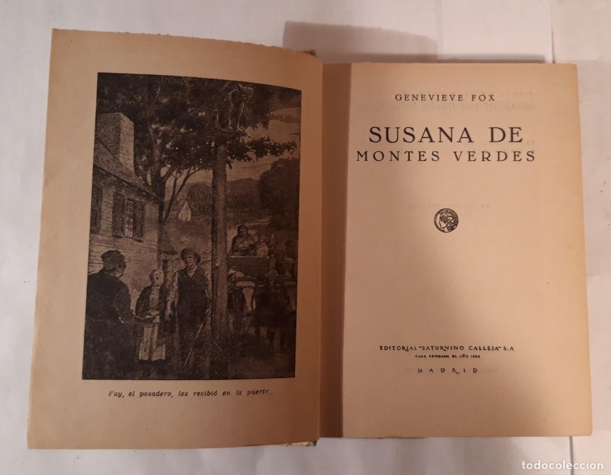 Libros de segunda mano: SUSANA DE MONTES VERDES - GENEVIEVE FOX - Foto 2