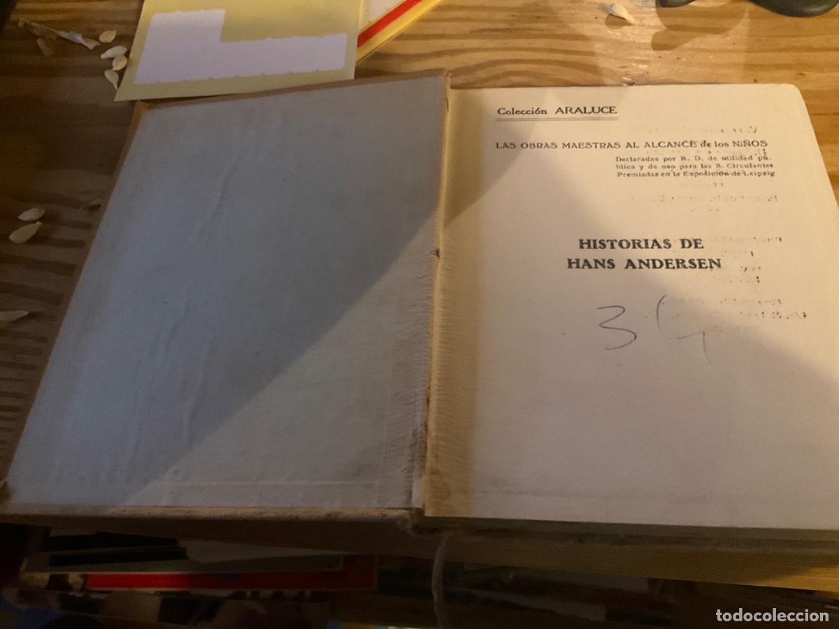 Libros de segunda mano: HISTORIAS DE HANS ANDERSEN. ARALUCE. Cuarta edicion - Foto 2
