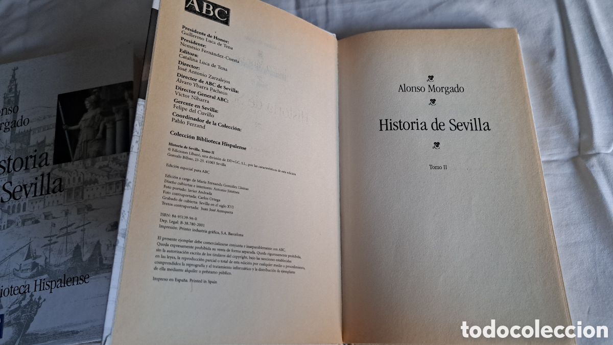 Libros de segunda mano: HISTORIA DE SEVILLA..Alonso Morgado - Foto 4
