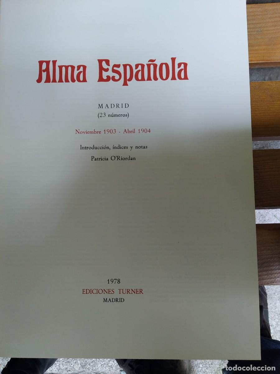 Libros de segunda mano: Alma Espa&ntilde;ola - Ediciones Turner - Foto 2