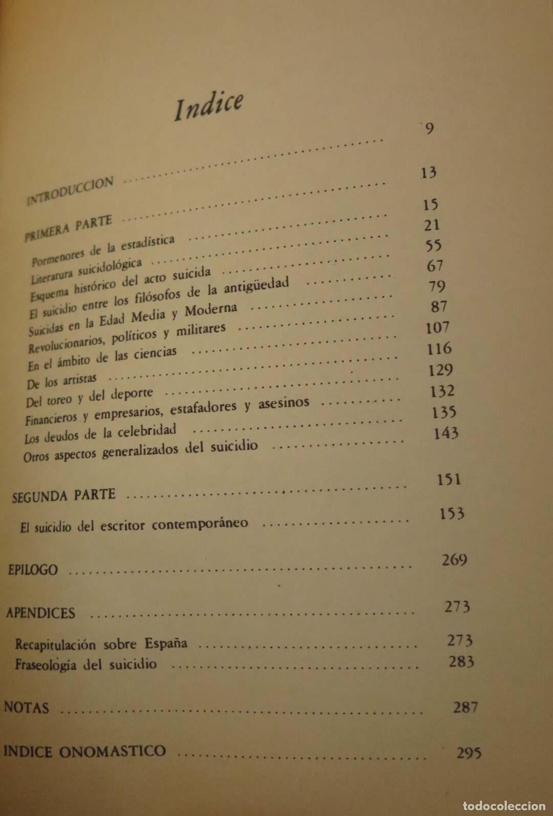 Libros de segunda mano: El estupor del suicidio. (Eduardo Tijeras) - Foto 2