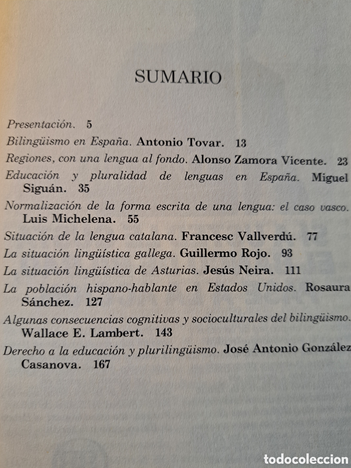 Libros de segunda mano: Revista de Occidente N.10-11 El bilinguismo : problem&aacute;tica y realidad 1982 - Foto 5