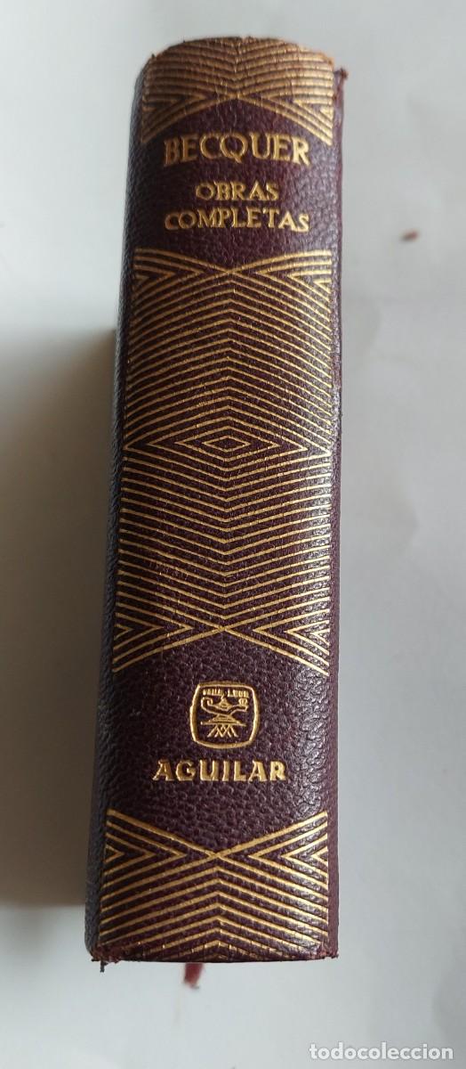 Libros de segunda mano: Gustavo Adolfo Becquer Obras completas ed Aguilar col Joya 1966 - Foto 1