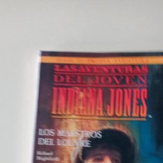 Libros de segunda mano: LOS MAESTROS DEL LOUVRE-AVENTURAS DEL JOVEN INDIANA JONES-ELIGE TU AVENTURA-TIMUN MAS-1993