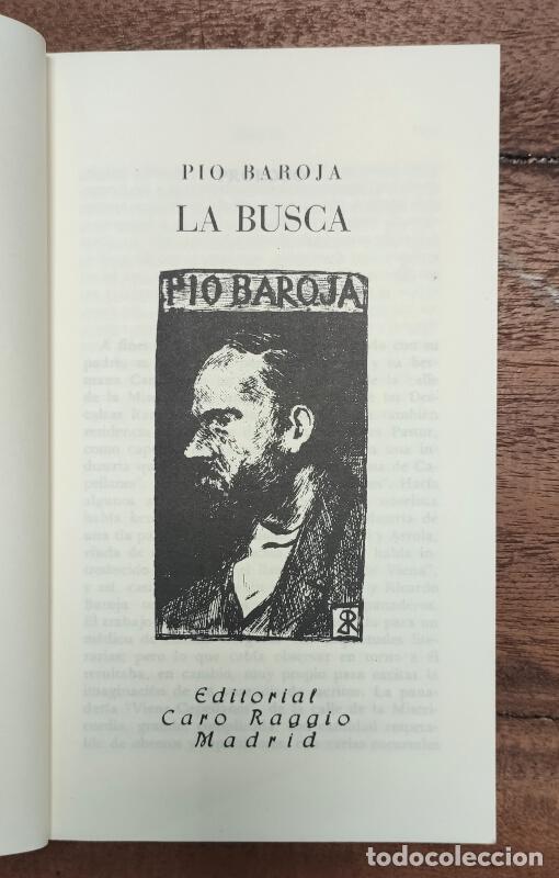 Libros de segunda mano: LA BUSCA. BAROJA, P&iacute;o. Caro Raggio. 1997. - Foto 2