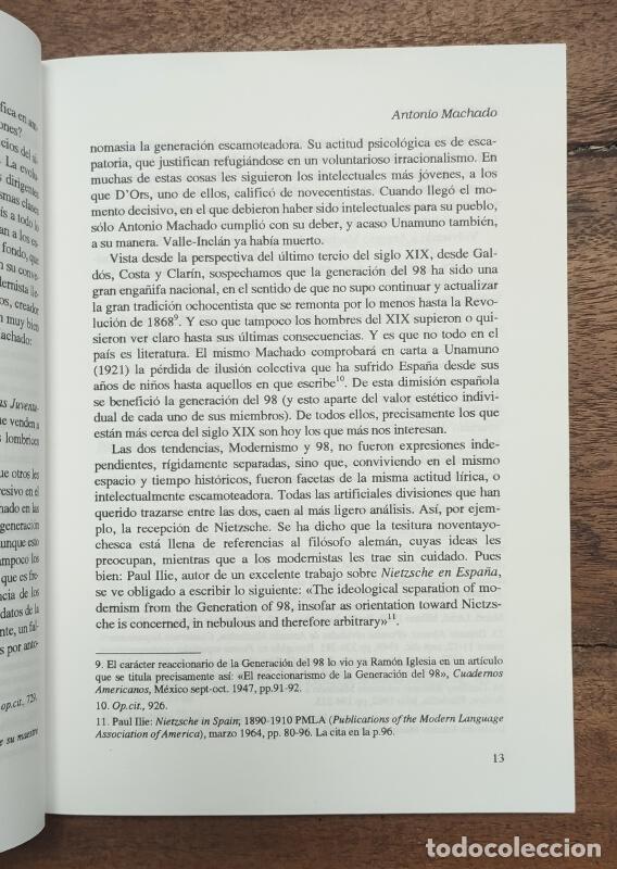 Libros de segunda mano: ANTONIO MACHADO. GIL NOVALES, Alberto. Ediciones del Orto. 1992. - Foto 3