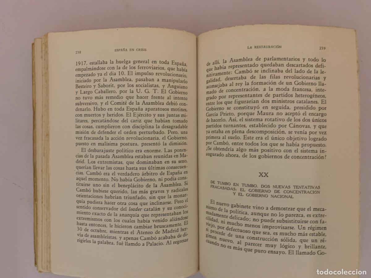 Libros de segunda mano: Espa&ntilde;a en crisis (1874-1936) (Bols 11) - Foto 3