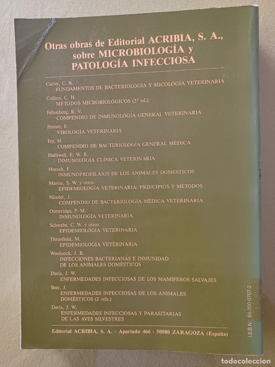 Libros de segunda mano: Introduccion a la bactereologia veterinaria. Charles M. Scanlan - Foto 2
