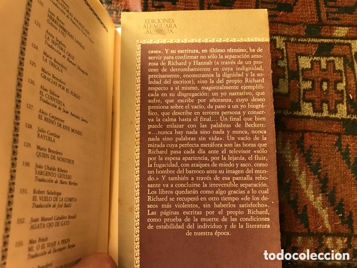 Libros de segunda mano: La dedicatoria. Botho Strauss. Alfaguara - Foto 5