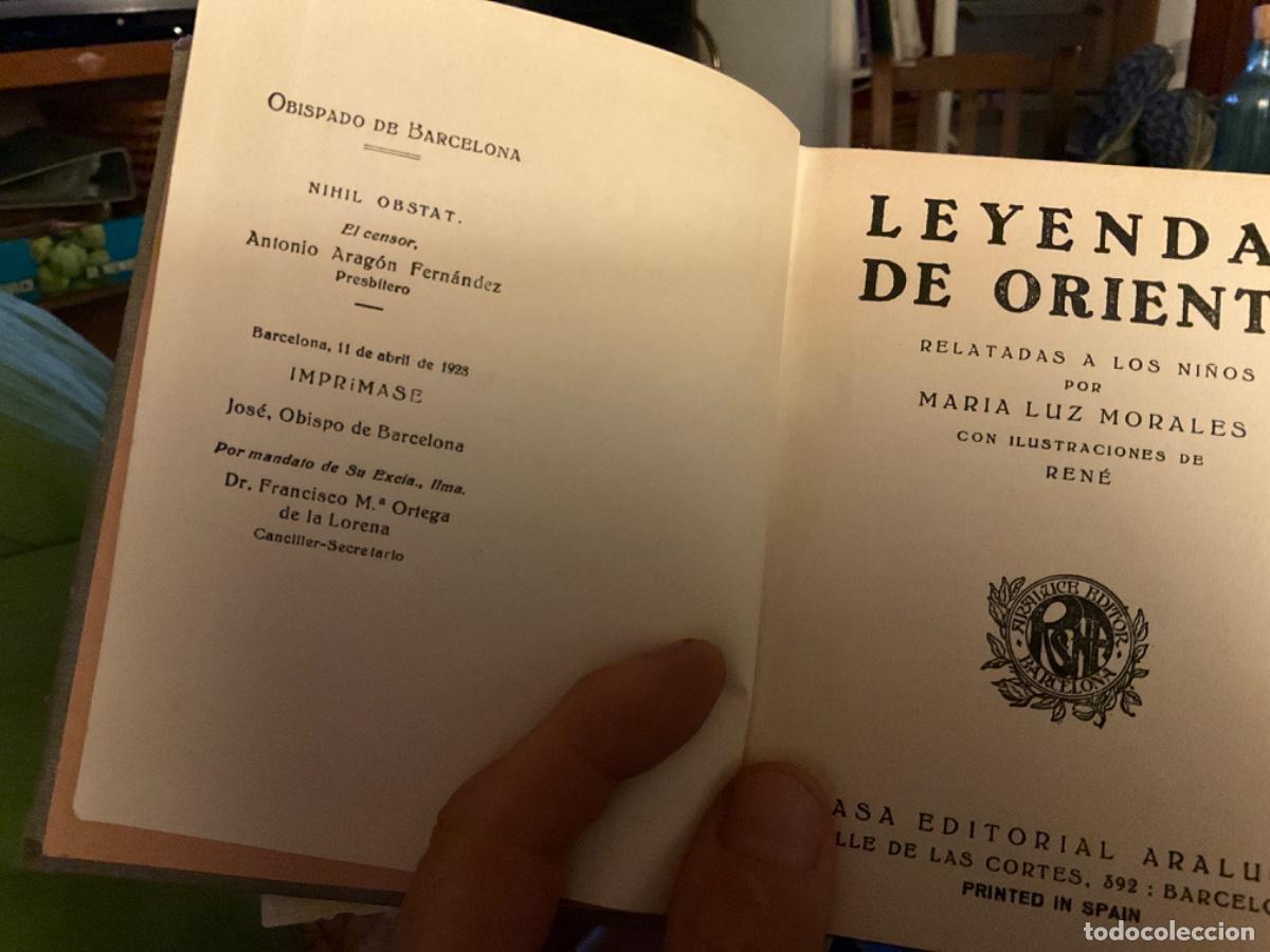 Libros de segunda mano: LEYENDAS DE ORIENTE (ARALUCE, 1928 - Foto 3