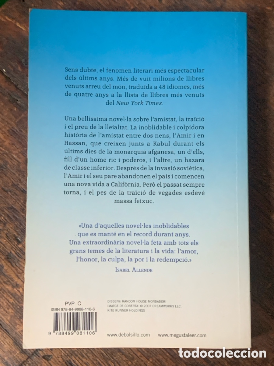 Libros de segunda mano: El Ca&ccedil;ador DEstels, Khaled Hossenini - 2009 - Foto 3