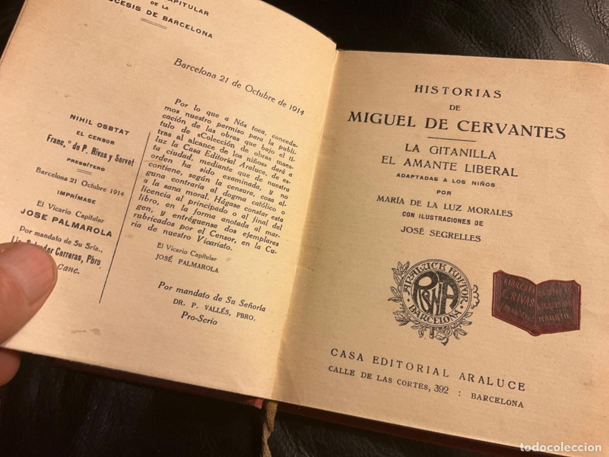 Libros de segunda mano: LA GITANILLA , EL AMANTE LIBERAL 1914 . COLECCION ARALUCE - Foto 5