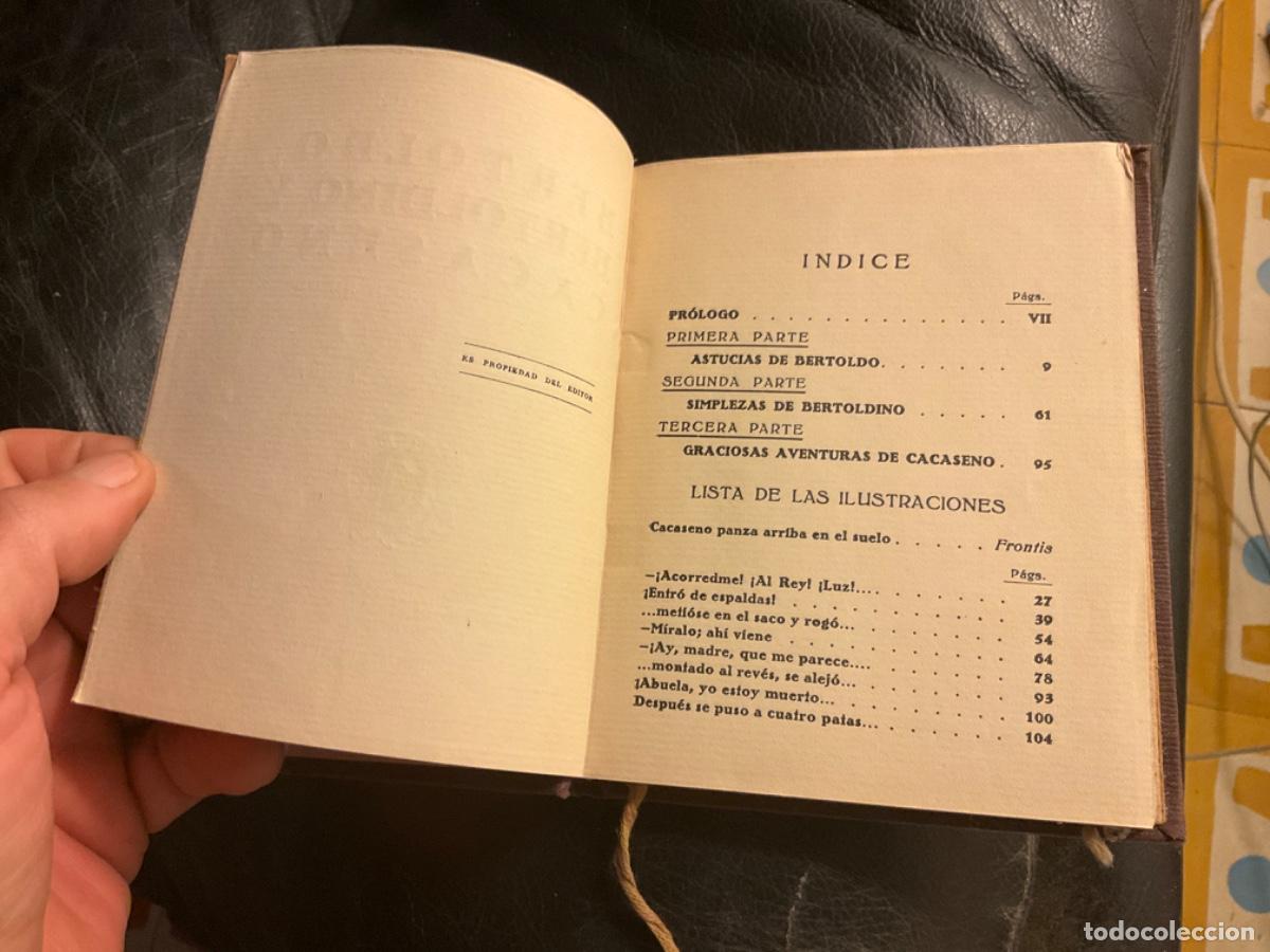 Libros de segunda mano: BERTOLDO , BERTOLDINO Y CACASENO - 1926 - ARALUCE - - Foto 5