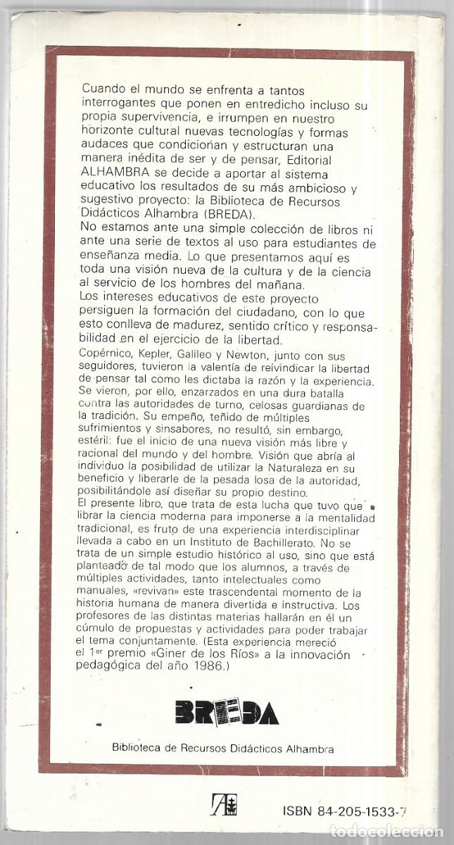 Libros de segunda mano: Antoni Baig - Montserrat Agustench . La revoluci&oacute;n cient&iacute;fica - Foto 2