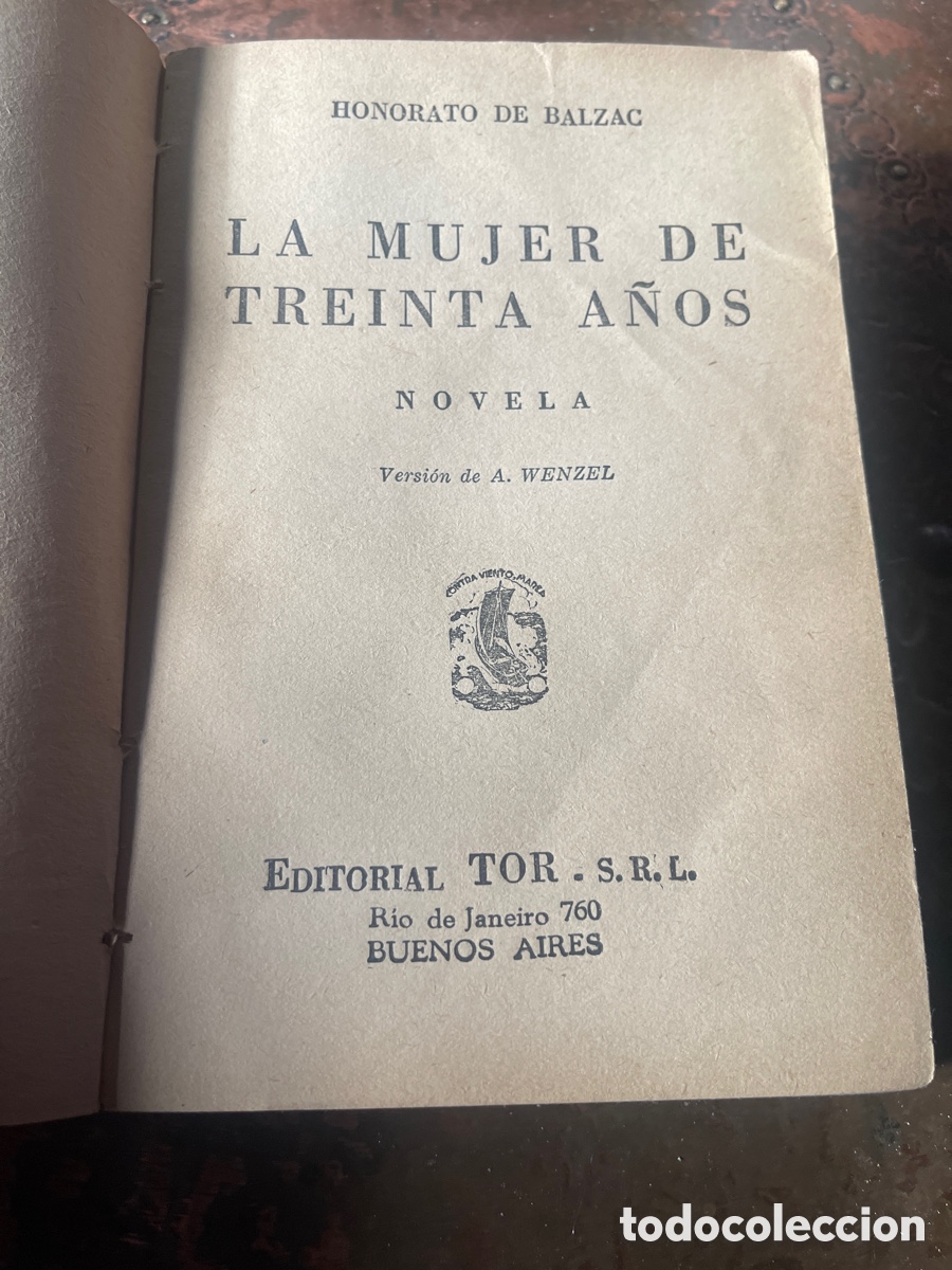 Libros de segunda mano: La mujer de 30 a&ntilde;os, Honorato de Balzac - Foto 2