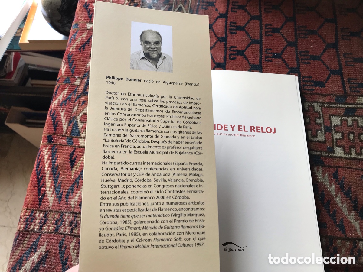 Libros de segunda mano: El duende y el reloj. Philippe Donnier. El P&aacute;ramo. Como nuevo - Foto 4