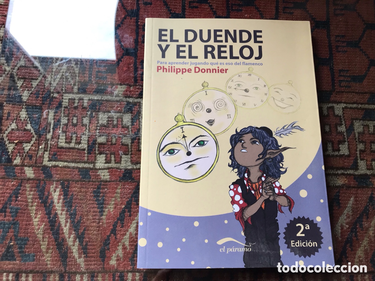 Libros de segunda mano: El duende y el reloj. Philippe Donnier. El P&aacute;ramo. Como nuevo - Foto 1
