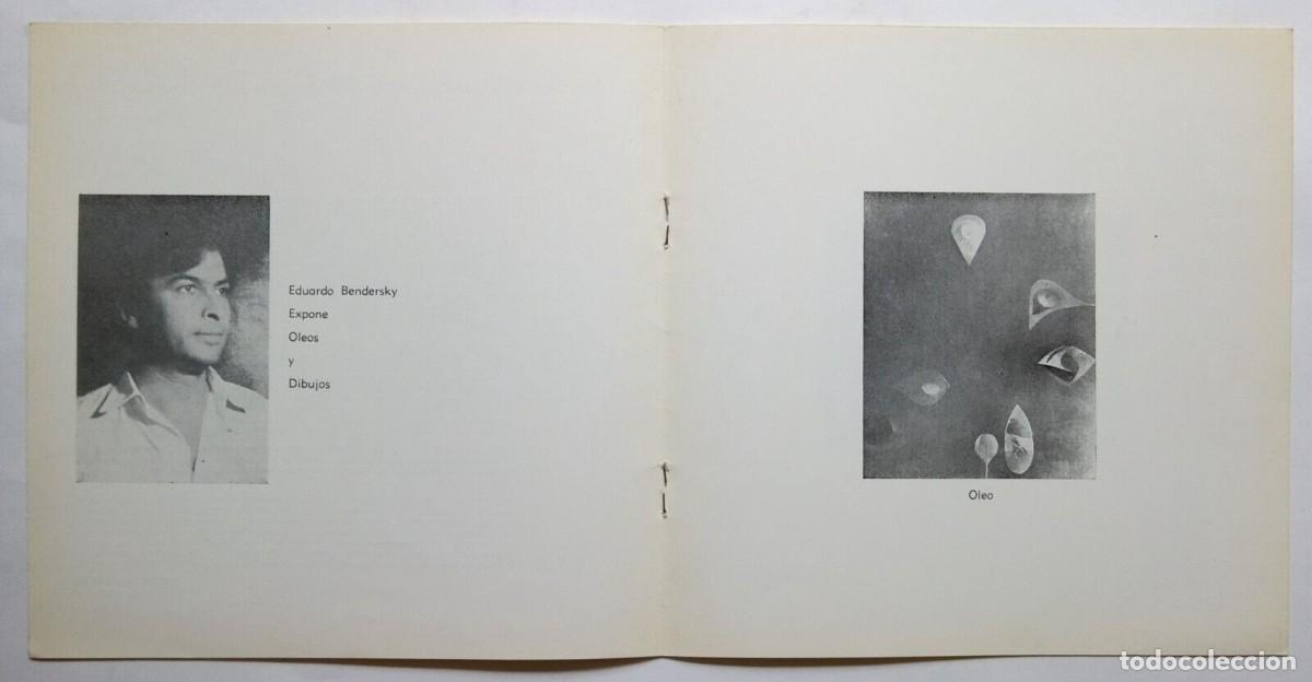 Libros de segunda mano: Eduardo Bendersky - Cat&aacute;logo de una exposici&oacute;n - (1969) - Foto 2