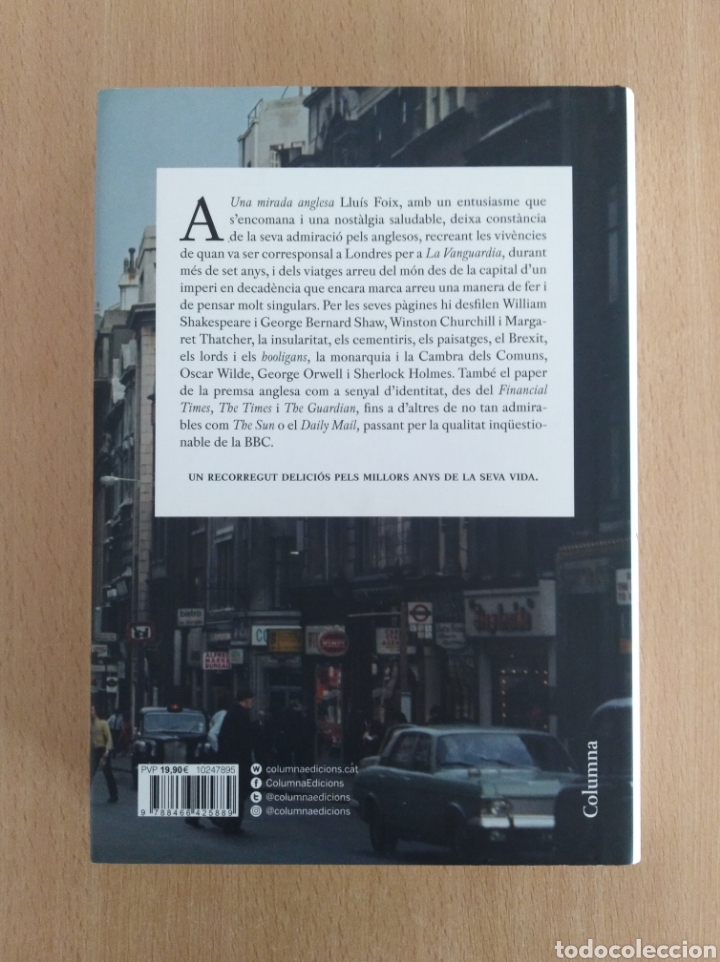 Libros de segunda mano: UNA MIRADA ANGLESA. Llu&iacute;s Foix - Foto 2