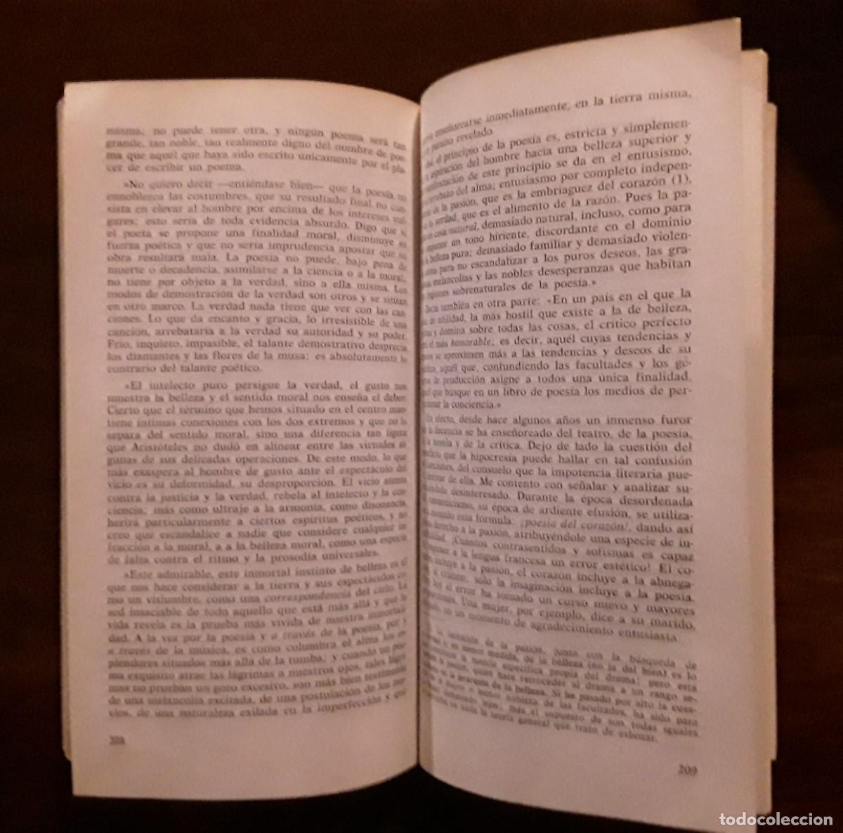 Libros de segunda mano: El Arte rom&aacute;ntico - Baudelaire - Foto 3