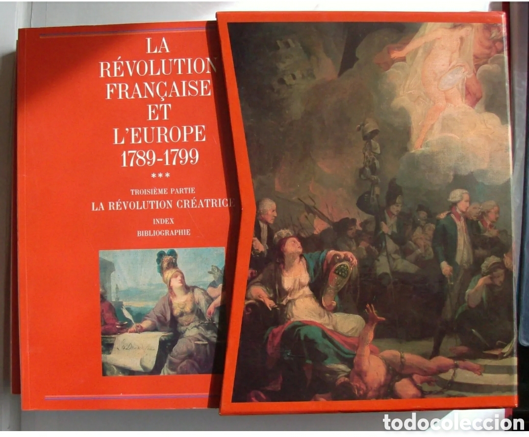 Libros de segunda mano: LA R&Eacute;VOLUTION FRAN&Ccedil;AISE ET L&acute;EUROPE 1789-1799