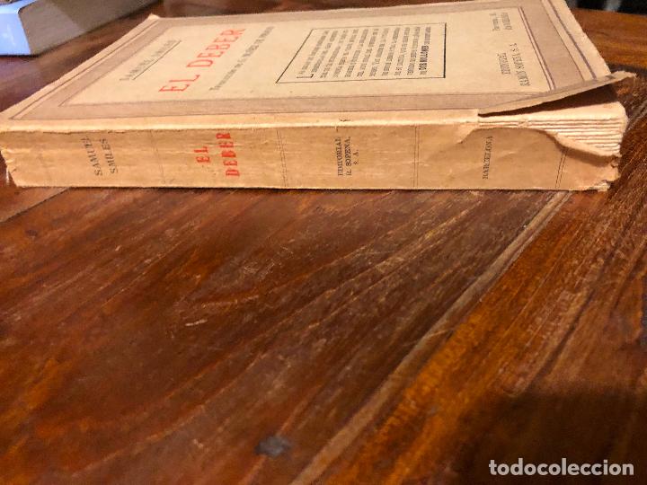 Libros de segunda mano: EL DEBER - SAMUEL SMILES - A&Ntilde;O 1935 - Foto 2