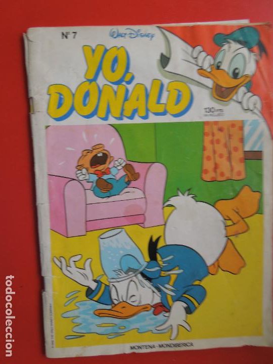 Libros de segunda mano: YO DONALD N&ordm; 7 WALT DISNEY - MONTENA 1987 - Foto 1