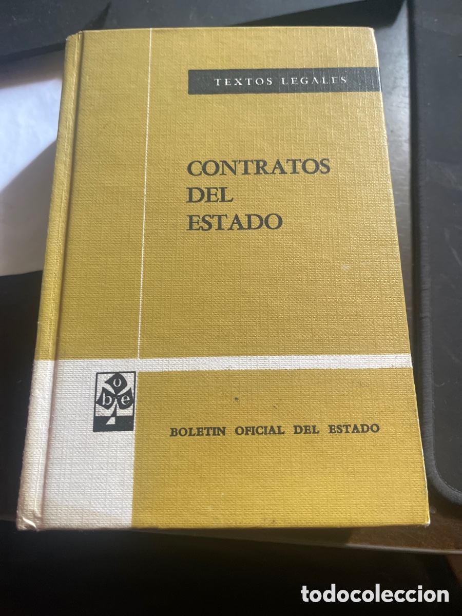 Libros de segunda mano: Contratos del Estado colecci&oacute;n de textos legales - Foto 2