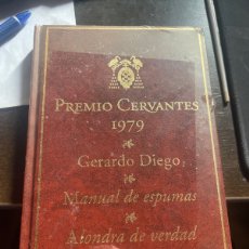 Libros de segunda mano: PREMIO CERVANTES 1979.GERARDO DIEGO.ANTOLOGIA POETICA