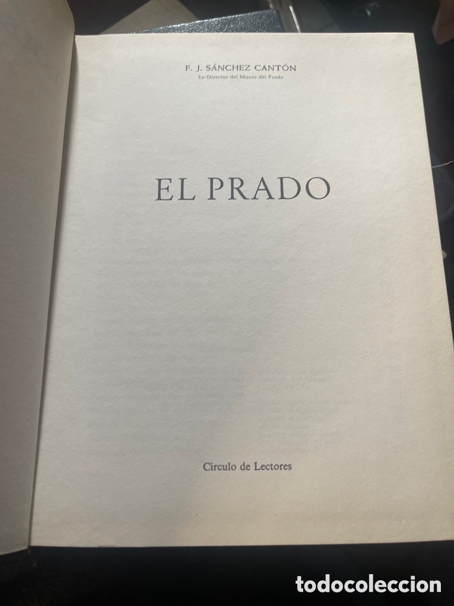 Libros de segunda mano: El Prado S&aacute;nchez cant&oacute;n - Foto 1