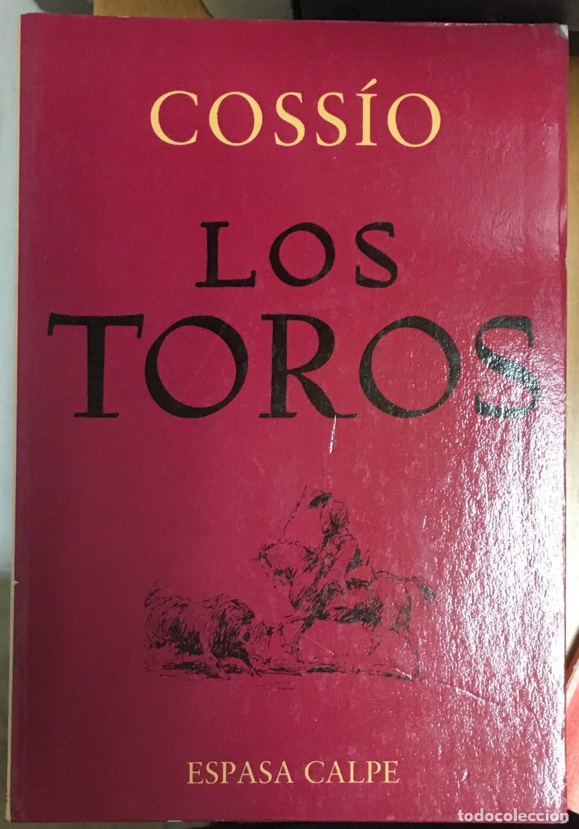Libros de segunda mano: Los Toros, de Coss&iacute;o. Tomos I y II (1 y 2). - Foto 1
