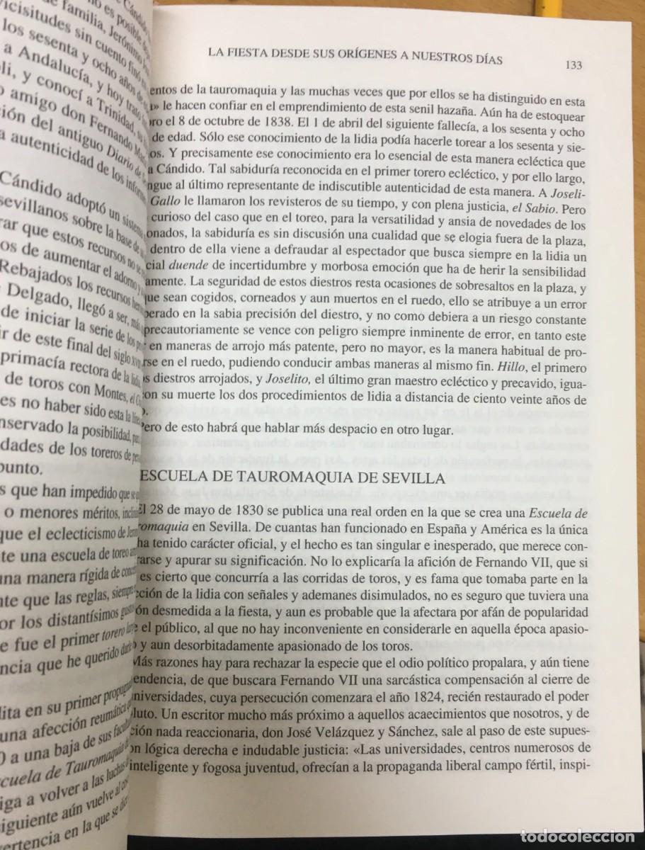 Libros de segunda mano: Los Toros, de Coss&iacute;o. Tomos I y II (1 y 2). - Foto 3