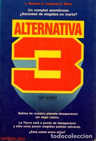 Libros de segunda mano: ALTERNATIVA 3. - WATKINS, Leslie. AMBROSE, David. MILES, Christopher. - Foto 1