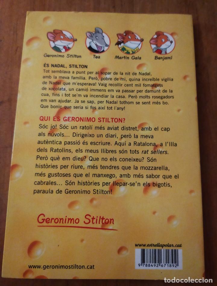 Libros de segunda mano: GERONIMO STILTON ES NADAL- CATALA - Foto 2
